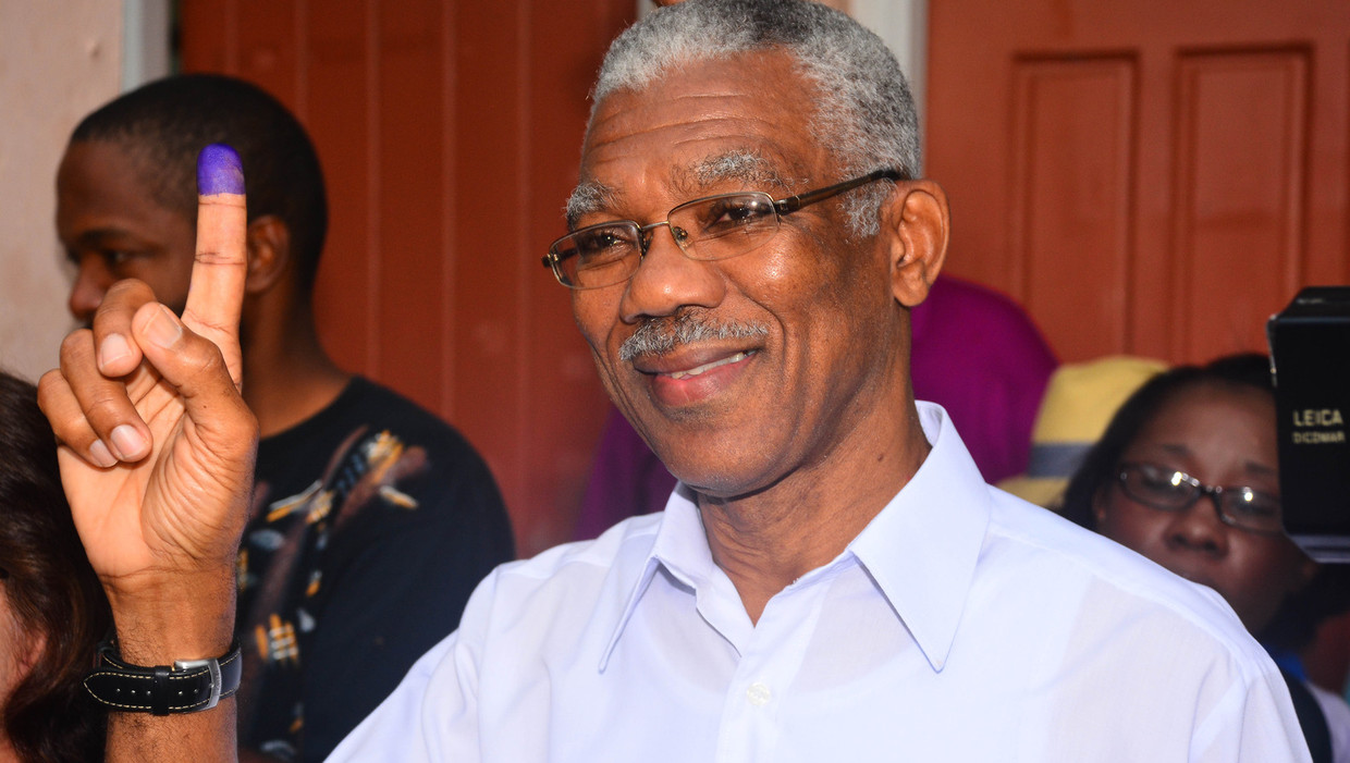 Socialist doorbreekt in Guyana regeerperiode van 23 jaar Het Parool