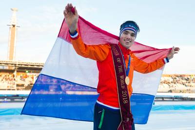 Roest pakt wereldtitel allround na val Pedersen