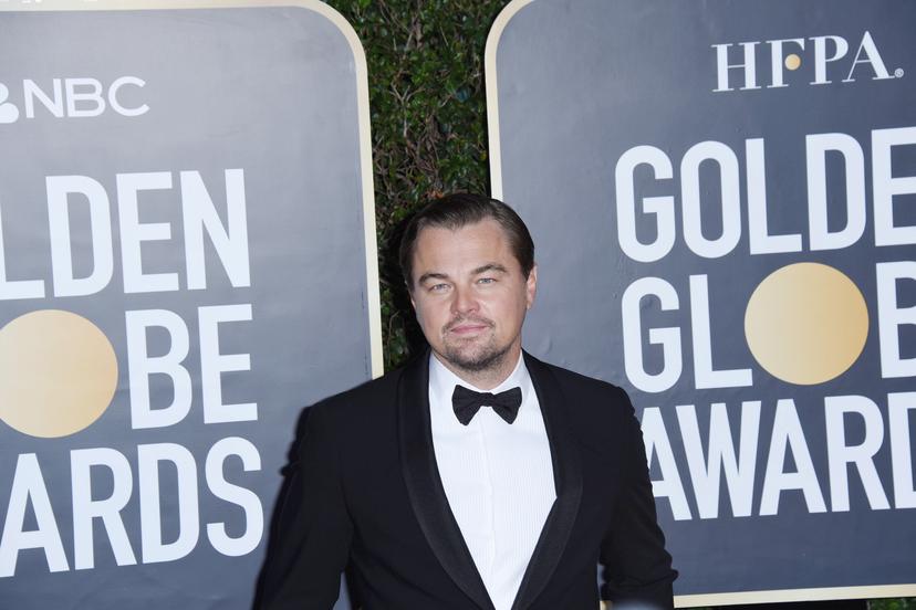 Leonardo DiCaprio tijdens de Golden Globe Awards van 2020