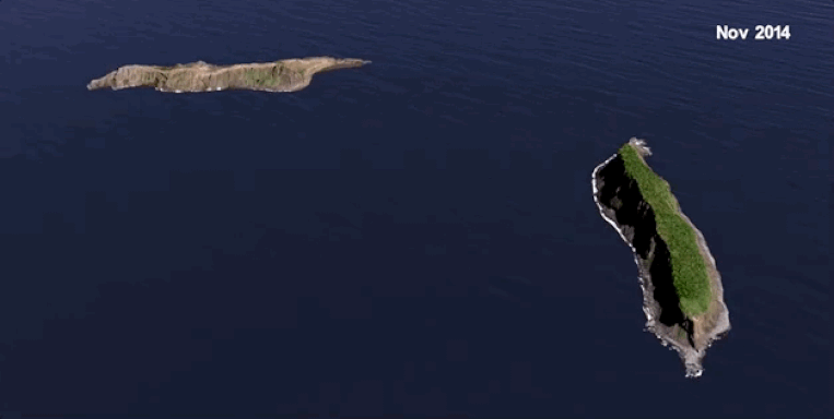 In 2015 rees 'Hunga Tonga' plots op uit de oceaan.