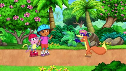 8. Dora's Grote Rolschaatsavontuur