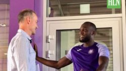 Lukaku neemt van vrije dag gebruik om conditie te onderhouden op Anderlecht