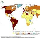 Al 10 Europese landen (waaronder België) kleuren rood