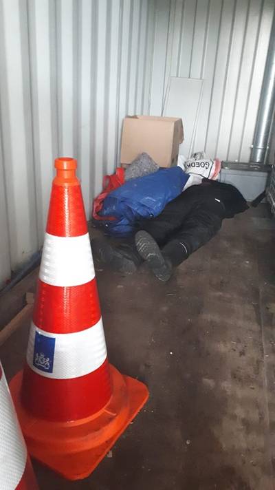 Angstaanjagende vondst in container langs de A12