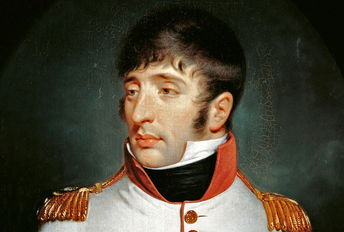 Koning Lodewijk Napoleon springt nog steeds voor