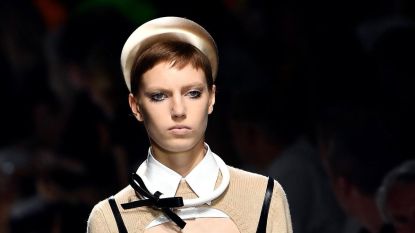 Dit Nederlandse topmodel knipte al haar haar af voor één modeshow van Prada