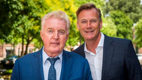 André van Duin na de dood van zijn partner