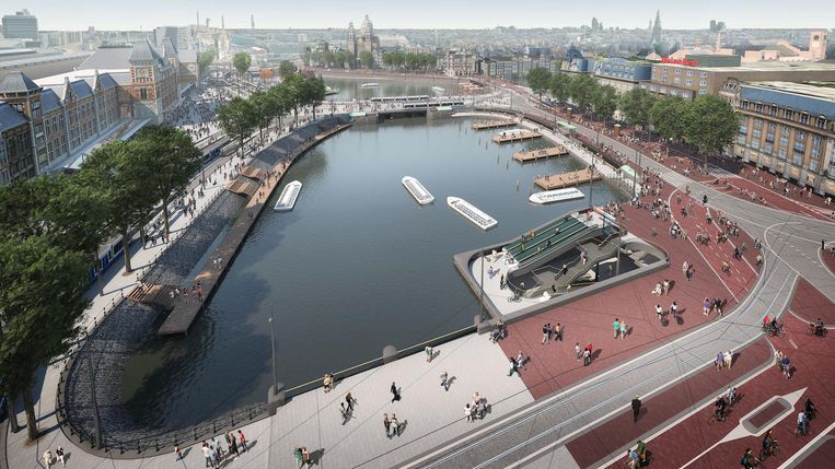 zo gaat het gebied rond centraal station eruitzien het parool