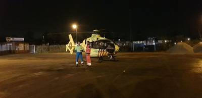 Scooterrijder zwaargewond bij ernstig eenzijdig ongeluk in Veenendaal