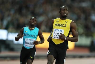 Bolt blijft met finaleplaats op koers voor recordgoud