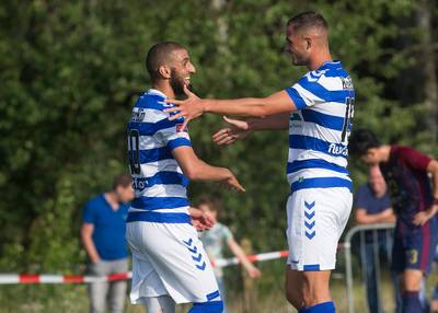 El Jebli op weg naar Saudi-Arabië, Thomassen en Nijland in de basis bij De Graafschap