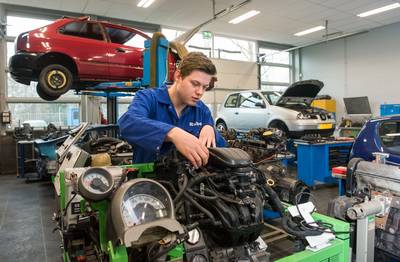 Volop leerwerkplekken voor Ruben: 'Ik ben niet mijn beperking'
