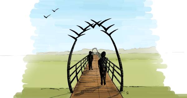 Loopbrug Heteren nog in ideefase