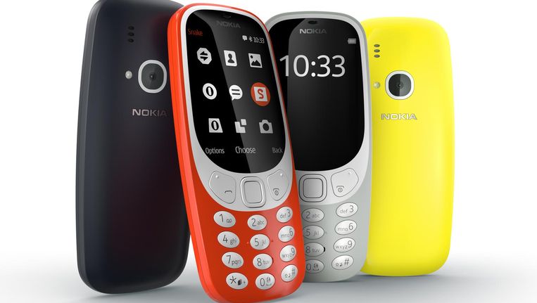 De Nokia 3310 Is Terug Met Snake Maar Zonder Zwart Wit Scherm De Volkskrant