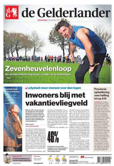 Lezers krijgen andere editie van De Gelderlander in de bus