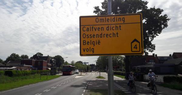 Calfven tijdelijk afgesloten 'maar ambulance kan er altijd komen'