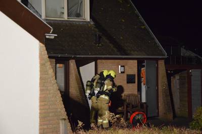 Brandje in vakantiewoning Brouwershaven