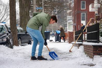 Over sneeuw die niet valt, code geel en live weerblogs