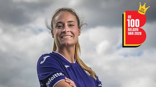DE 100 BELGEN VAN 2020. Tessa Wullaert, voetbalster Anderlecht en Red Flames (plaats 31): “Na de EK-kwalificatie was er veel cava. En een kater”