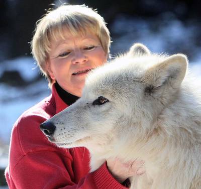 Wie is er bang voor de boze wolf? Wolvenexpert Elli in elk geval niet