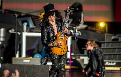 Guns N' Roses terug in de stad van hun langste concert