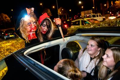 Verkeerschaos blijft uit op tweede avond Horror McDrive in GelreDome