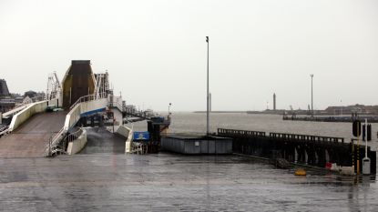 Schepen in haven oostende