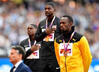 Toch applaus voor Justin Gatlin
