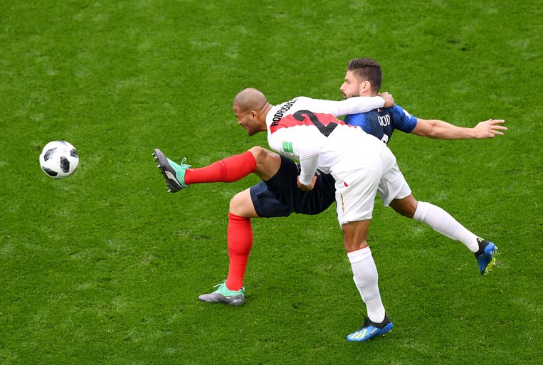 Frankrijk wint de wedstrijd maar Peru imponeert met ...