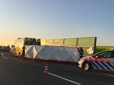 Dode en zwaargewonde bij ongeval met quad op A2 bij Den Bosch