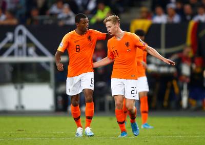 Oranje op rapport: Malen en Wijnaldum slopen Duitsland