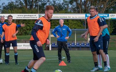 Jan Gaasbeek kan zijn geluk niet 
op met terugkeer in Veenendaal