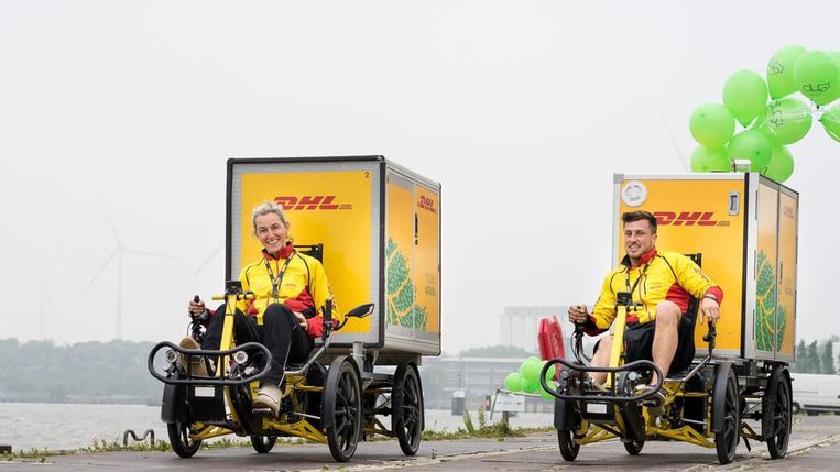 Dhl Express Levert Straks Pakjes In Het Centrum Met Cubicycles