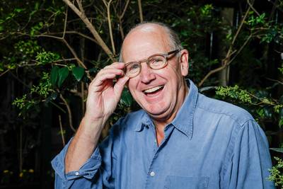 Philip Freriks veranderde bij Het Groot Dictee al snel in de onderwijzer van de lagere school