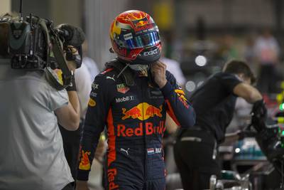 Verstappen teleurgesteld na kwalificatie: 'Was de hele dag vechten'