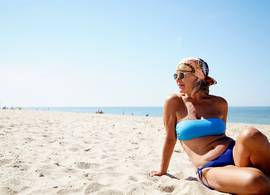 Op déze dag en déze plek is het dit weekend ’t best toeven op het strand