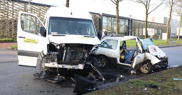Gewonde bij ernstig ongeluk in Geldermalsen.