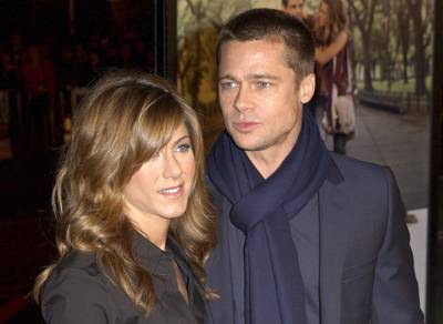Brad Pitt op verjaardag van ex-vrouw Jennifer Aniston