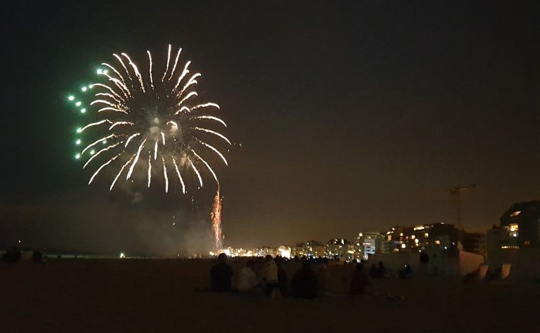 Vuurwerk knokke augustus 2019