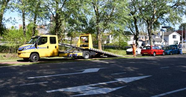 Flinke schade na kop-staartbotsing in Vlissingen.