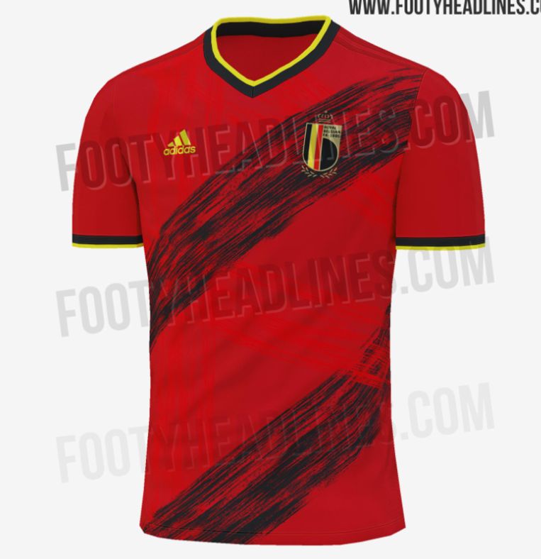 Dit is het nieuwe shirt van de Rode Duivels voor het EK ...