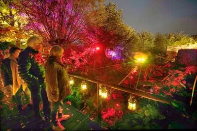 ‘Zon uit, spot aan’ in de tuinen van Appeltern