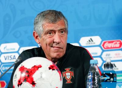 Portugese bondscoach is vragen over Ronaldo zat