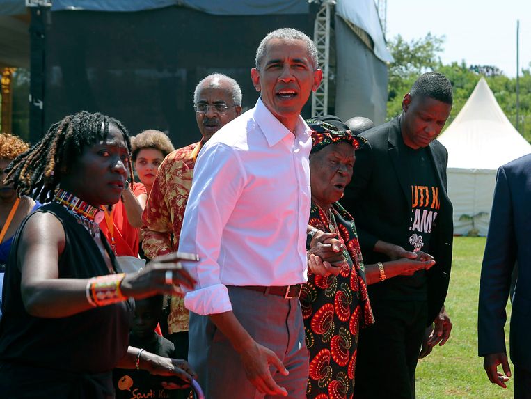 Sarah Obama / Sarah Palin gaat met voeten vooruit in op Michelle Obama ... : Sarah obama, was the second wife of president obama's grandfather and helped raise his father, barack obama, sr.