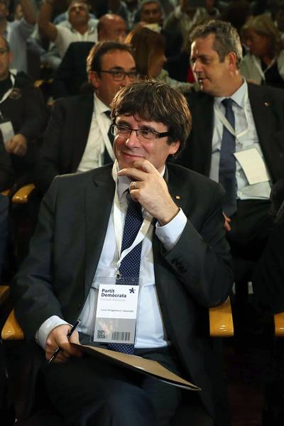 Puigdemont reageert op dreigementen van regering in Madrid