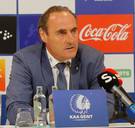 AA Gent ontslaat trainer Yves Vanderhaeghe