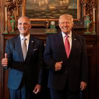 Trump ontvangt nieuwe president Honduras in Mar-a-Lago