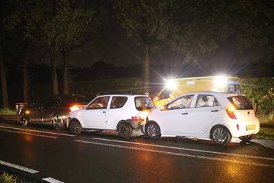 Gewonde op Renswoudseweg bij Ederveen na ongeluk met drie auto's
