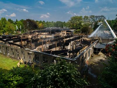 ROVC vindt onderdak voor eerste examens na verwoestende brand