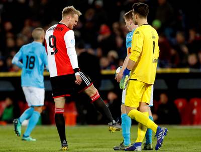 Feyenoord twee duels zonder Jørgensen, boete voor Clasie